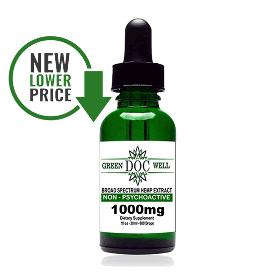 CBD Oil 1500mg - Doc Green Well CBD Dispensary